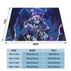Cartoon Murder Drones Anime Blanket Flannel Summer Autumn Winter Breathable Ultra-Soft Throw Blanket for Bed Travel Rug Piece