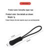 PVC Molded Zipper Pull with Detachable Non-Slip Rope Pendant
