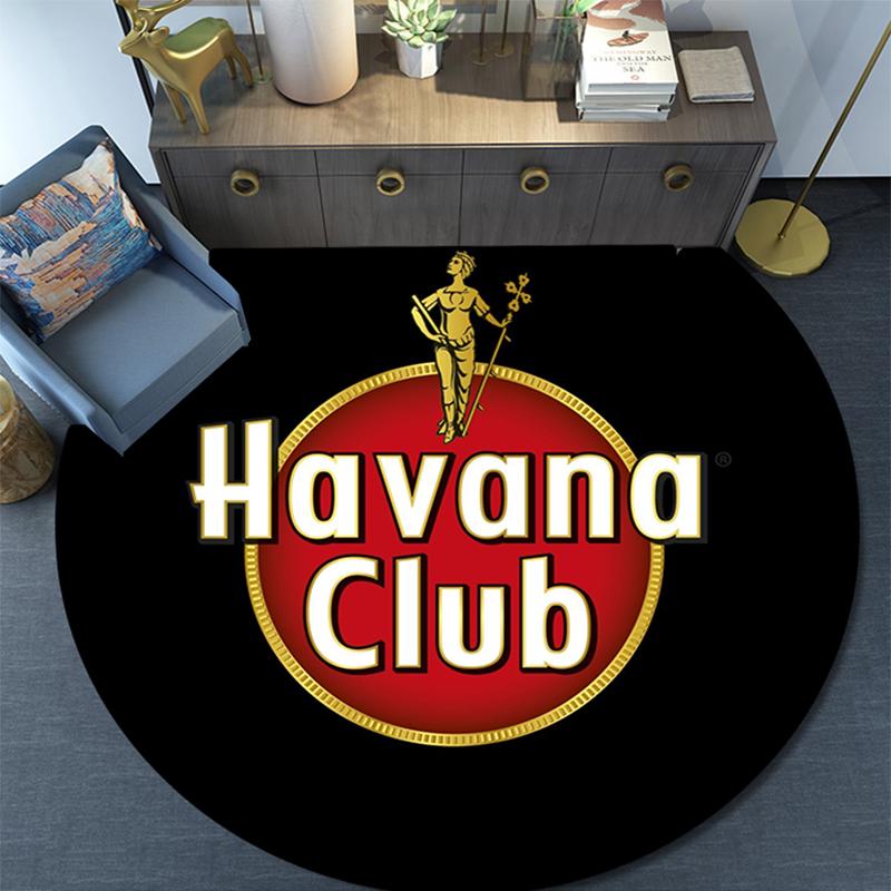 Cartoon Print Round Area Rug,Carpet Rug for Living Room Bedroom Sofa Playroom Decor,Non-slip Floor Mat