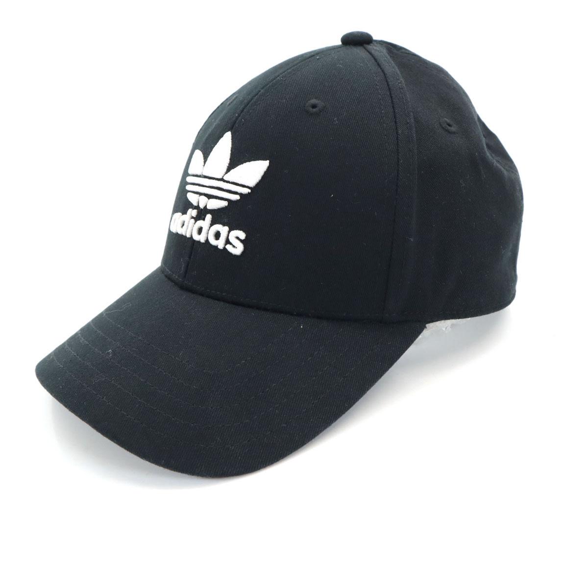 

Кепка с логотипом adidas Originals Trefoil OSFM черная Шляпа Унисекс Мужская Б/у