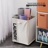 Wheeled Oxford Cloth Laundry & Storage Basket for Clothes and Yoga Mats