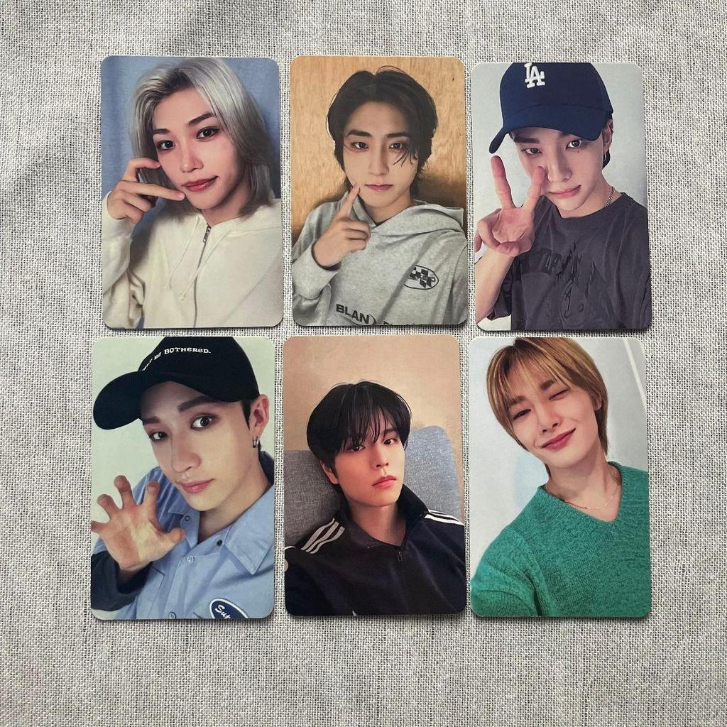 [USED] StrayKids Public Broadcast K-Wave Trading Cards (6 Cards)