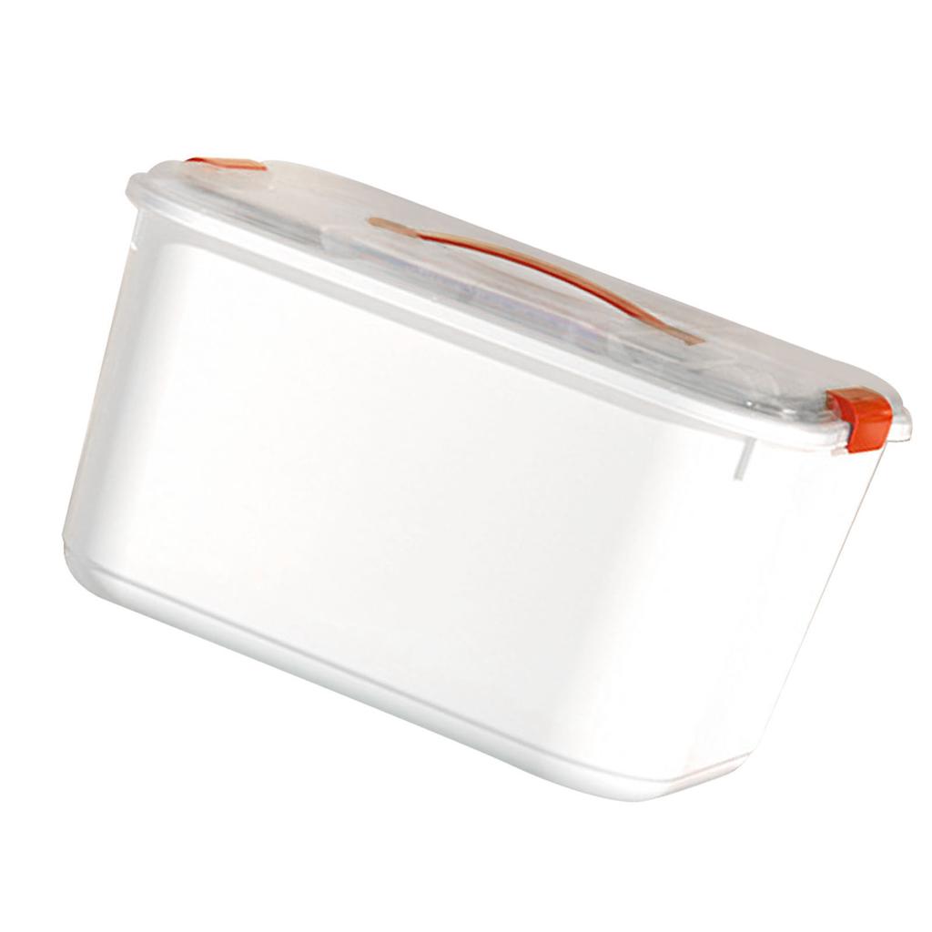 Emergency Box Multifunctional Large Capacity Multi Layer Plastic Emergency Box Organizer for Home Red