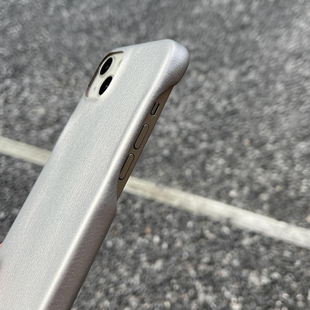 Ins Fashion Girls Pu Leather Case For Iphone 14 13 12 11 Pro Max 14 Plus Four Edges All -Inclusive Hard Phone Cover Shell