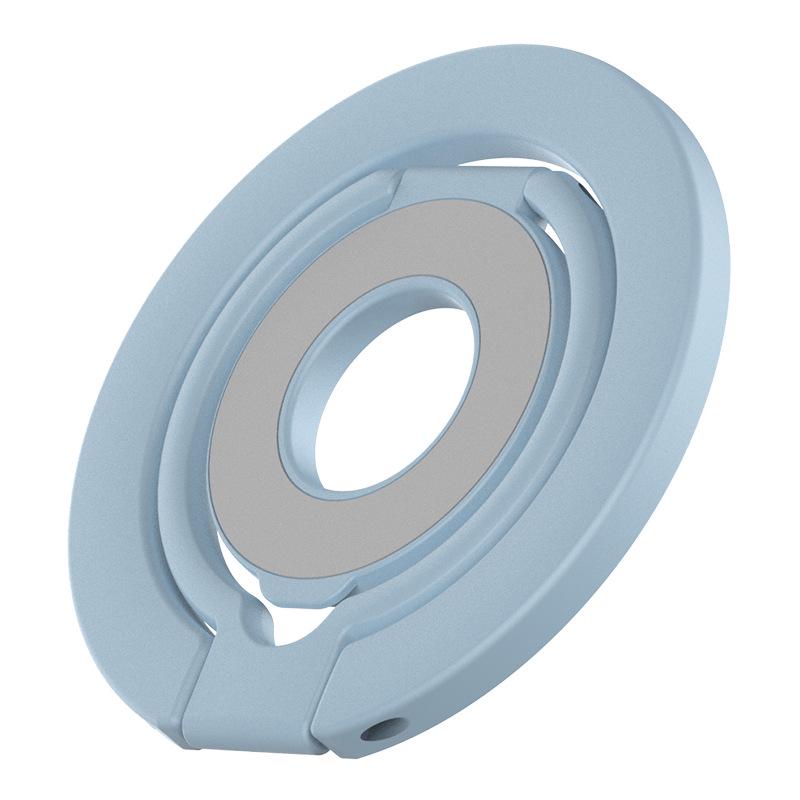 MagSafe Magnetic Finger Ring Bracket: Double-Sided Metal Support, Universal Portable Phone Ring with 360° Rotation.