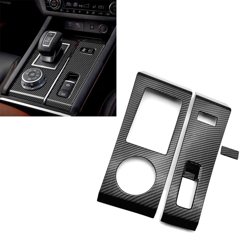 A87Q-Car Consoles Gear Shift Panel Trim Cover for Mitsubishi Outlander   LHD Central Control Frame Decor Sticker