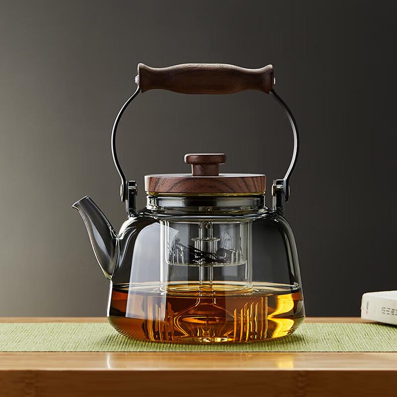 Mesni Glass Steam & Boil Teapot