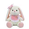 Long Eared Rabbit Plush Toy Bib Rabbit Doll Girl Birthday Valentine'S Day Gift Large