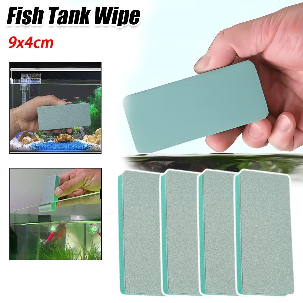 No Dead Angle Fish Tank Wipe EVA Polishing Brush  for Clean Water Marks on Inner Glass