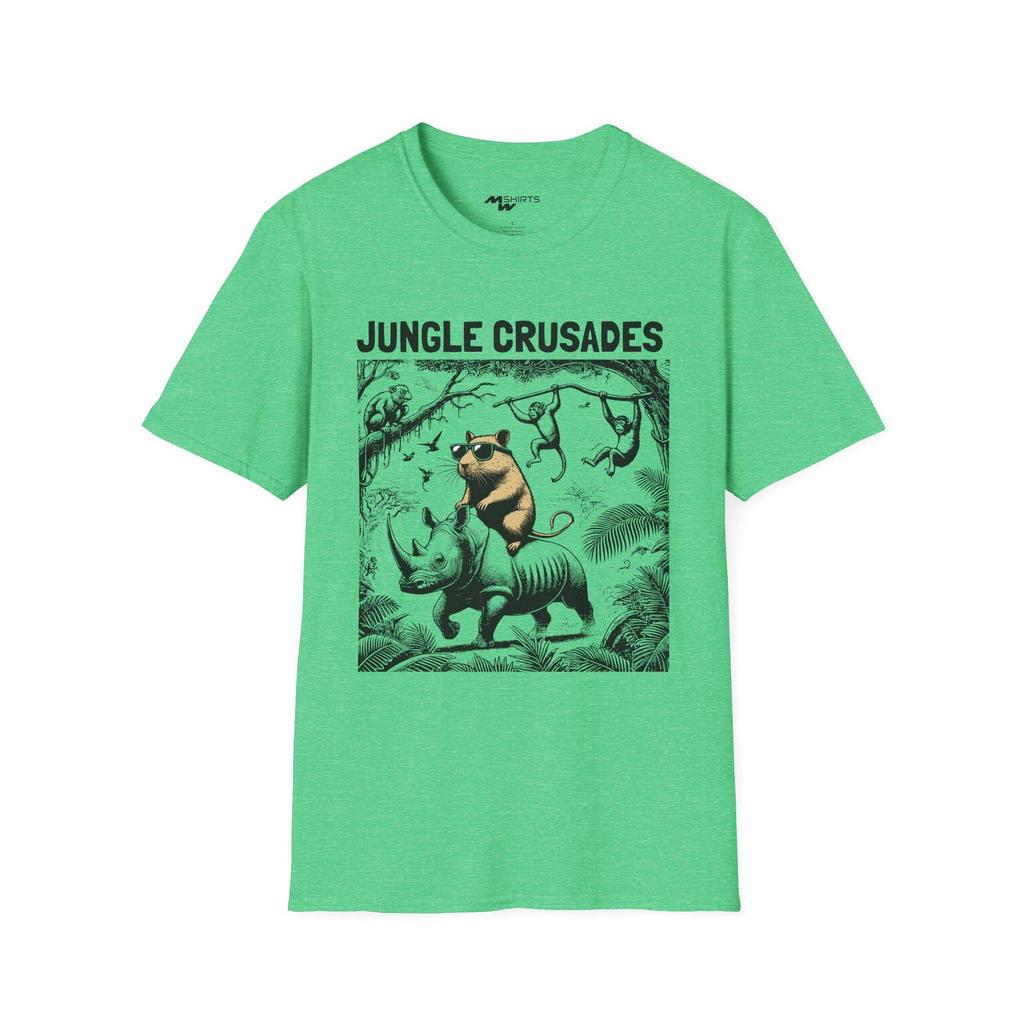 Jungle Crusades T-Shirt: Animal Graphic Tee