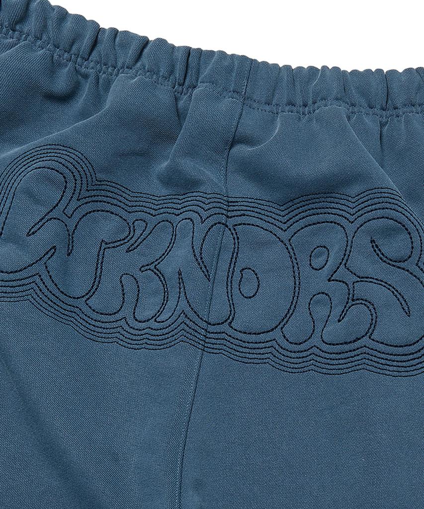 WKNDRS Pigment Dyed Sweat Pants (Blue)
