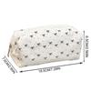Black and white bow pencil case cute girl student cosmetic bag large capacity stationery storage bag School Organizer Supplies