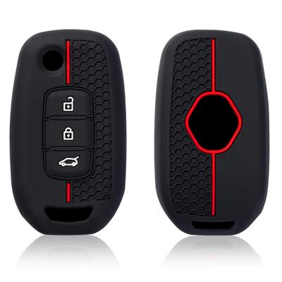 New Silicone Car Remote Key Case Cover For Renault Sandero Stepway Logan 2 Clio 5 Arkana Captur Kadjar Daster Twingo Trafic Kwid
