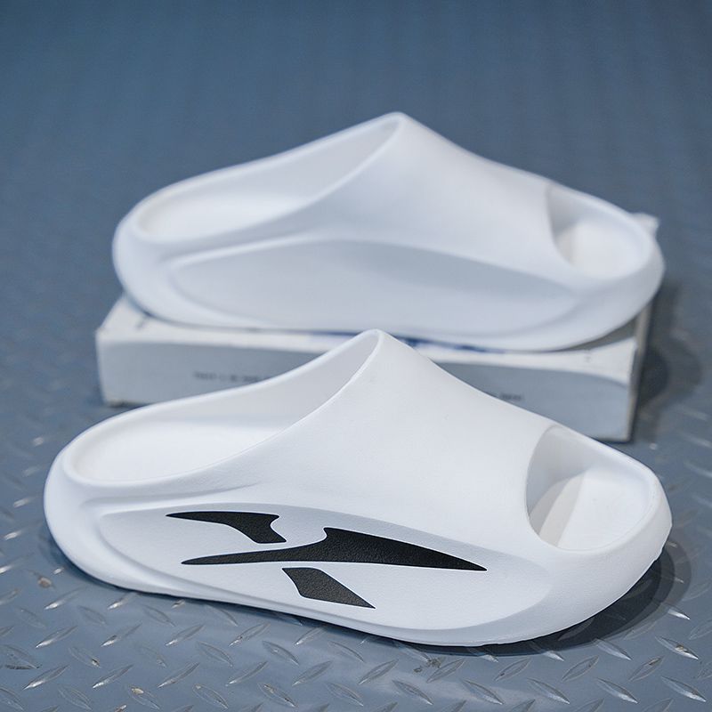 

Новые летние мужские модные нескользящие толстые подошвы EVA устойчивые к запахам пляжные сандалии шлепанцы тапочки 42-43 (M)