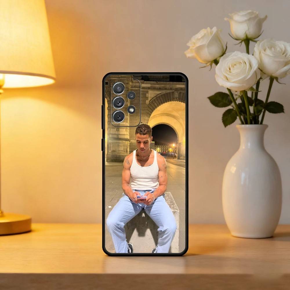 COOL M-Mason Gooding Phone Case For Samsung Galaxy A73,A72,A71,A70,A53,A52,A51,Soft Silicone Black Cover