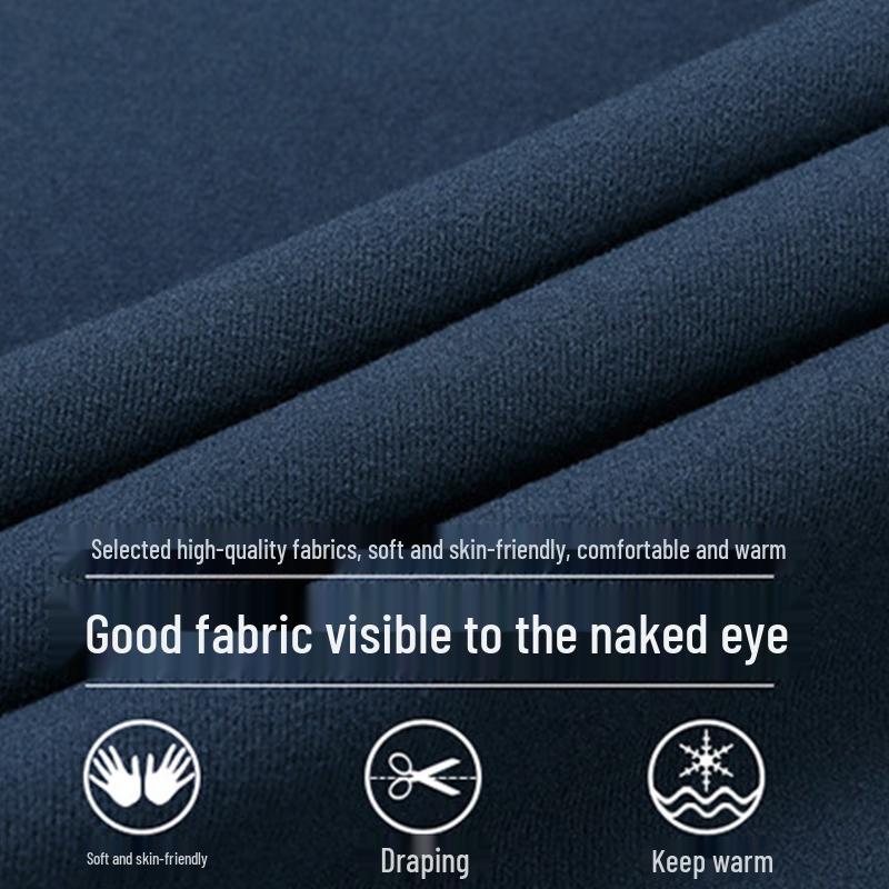 Romon Men's Warm Turtleneck Knit Sweater