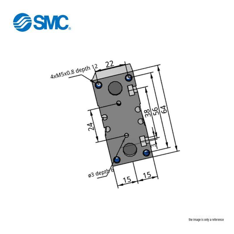 SMC MGP-Z Series Guided Thin Cylinder