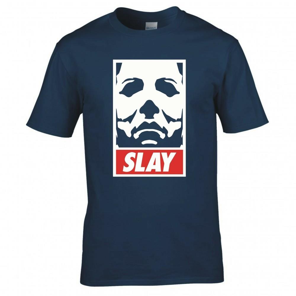 Inspired By Halloween Michael Myers Obey Slay Tshirt