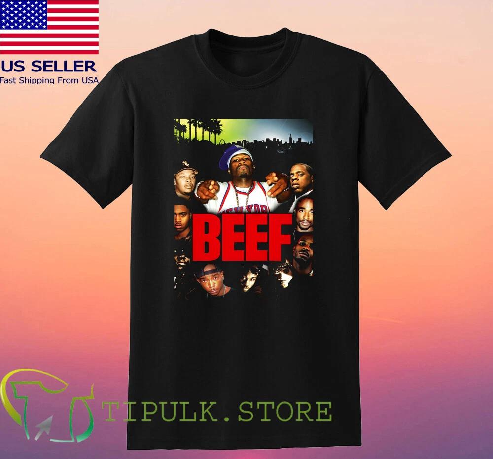 BEEF Movie Men s Black Size S-5XL S