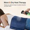 Electric Heating Pad for Back Massage Shoulder Body Heater Blanket Pads Moist/Dry Hot Compress Winter Warmer Mat for Office Home