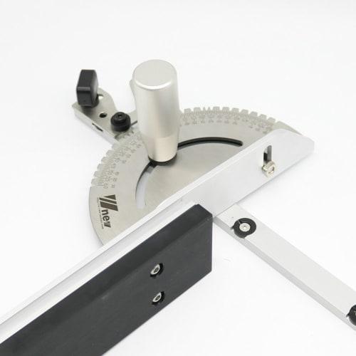 Woodworking DIY Tool Miter Gauge and Joint Jig Kit with Box Adjustable Flip Stop