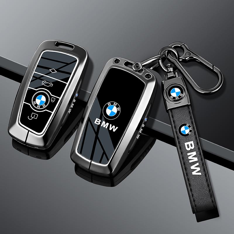 BBIO8 Zinc Alloy Car Smart Remote Key Case Cover Shell For BMW 1 3 5 7 Series X1 X3 X4 X5 X6 F10 F20 F30 F34 F25 F31 M3 M4 E34 Keyless