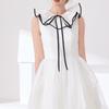 Fashion Laceup Tied Collar Neckpiece Decorative Cape Shawl Collar For Women Daily Styling and Formal Outfit Decoration