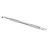 Double Ended Cuticle Pusher Trimmer Stainless Steel Cuticle Remover Cutter Manicure Tool for
