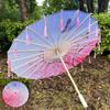 Parapluie en Papier Huilé Style Antique Chinois 82cm Parapluie Décoratif Multicolore pour Enfants Parapluie pour Costumes Photographie