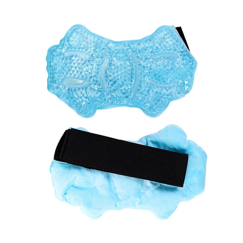 Multi-Purpose Cold/Hot Dual-Sided Plush Ankle Wrap – Comfortable Fleece-Lined Design for Swelling Reduction