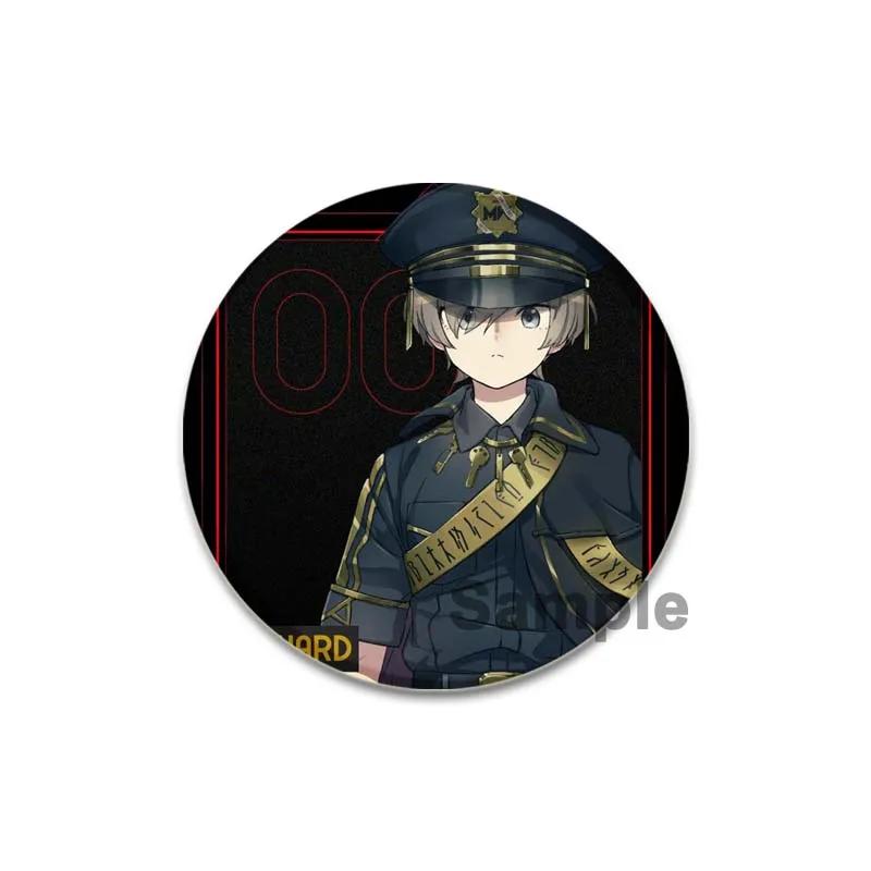32/44/58 mm Milgram Brosje Haruka Yuno Cosplay Merker Emaljepinner for ryggsekk Klær Mote Smykker Tilbehør Gave