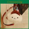 Cartoon Cha Inspired Siu Bao Plush Toy Keychain Pendant Accessories Backpack