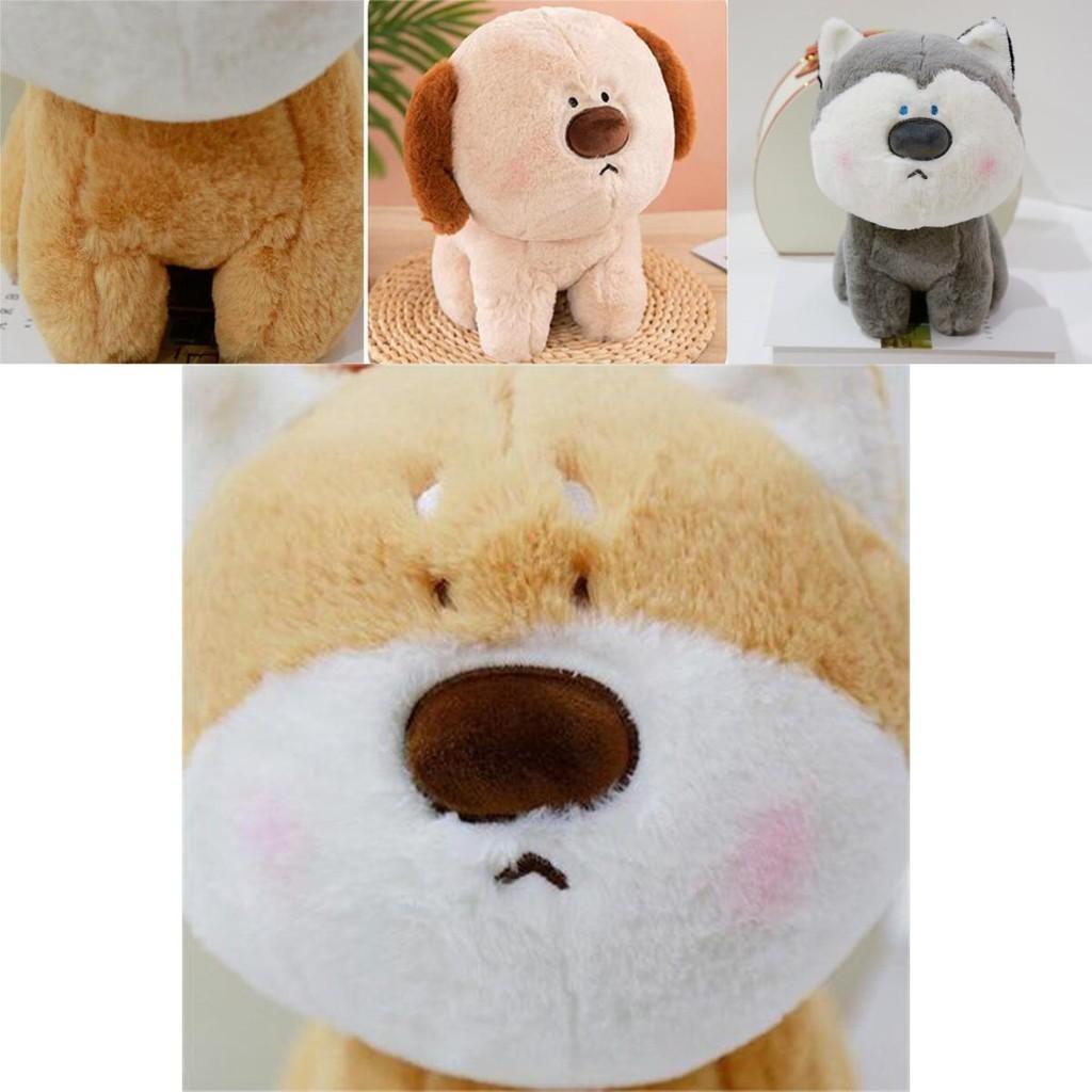 Adorable Husky Stuffed Animal Toy For Kids Soft And Cuddly Plush With Pp Cotton Filling, 25cm