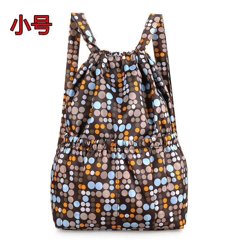 

Новый женский модный простой рюкзак с принтом, сумка-мешок на шнурке, рюкзак, легкий и износостойкий рюкзак большой вместимости