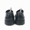 Germany Lloyd Heavy Leather Swirl Moc 26 Black Dress Shoes Business(USED)