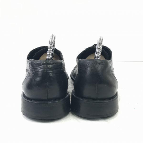 Germany Lloyd Heavy Leather Swirl Moc 26 Black Dress Shoes Business(USED)