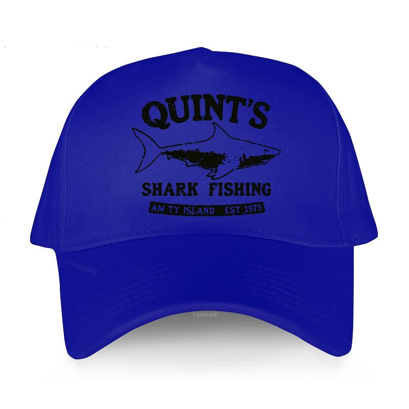 Yeni Eğlence ve rahat Güneş Işığı Quints Shark JAWS Amity Island 1975 Unisex beyzbol şapkaları nefes alabilen açık hava şapkaları
