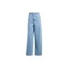 Originals X Kseniaschnaider Collaboration Kseniaschnaider Jeans Solid High-Waisted Loose Fit Casual Comfortable Denim Pants IS1699