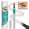 Four-pronged Liquid Eyebrow Pencil Smooth Waterproof Brush Head Four-pronged Liquid Eyebrow Pencil