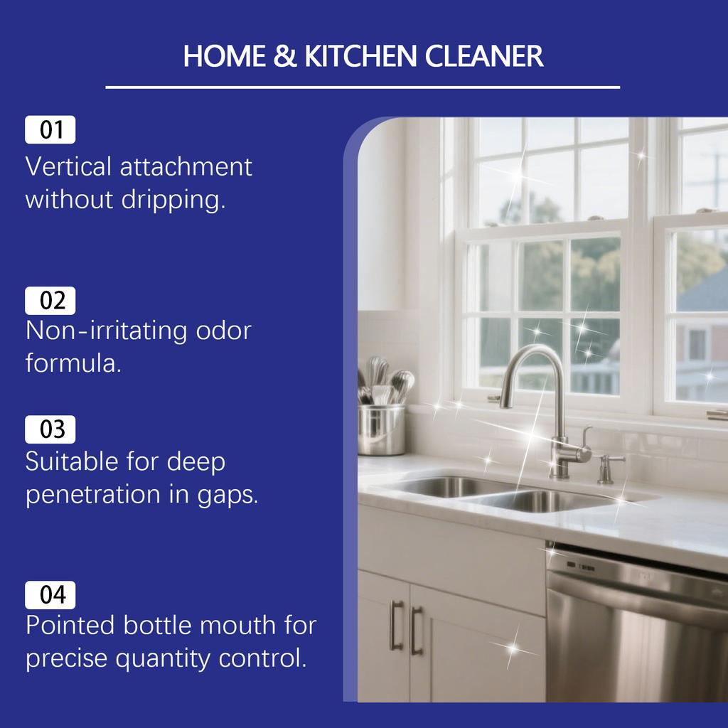 Stain Cleaning Gel Multi-purpose Cleaning Household Seal Decontamination Agent Pointed Nozzle237ml