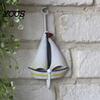 Creative Wall Hook Wooden Hook, Mediterranean Style Decorative Coat Sturdy Hooks for Clothes Durable Hanger Home Decor Keys Umbrellas Scarves
