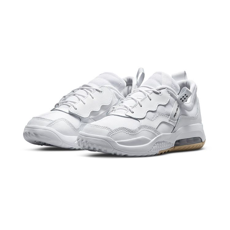 Air Jordan MA2 PS White Sesame Kids Sneakers Pure-Platinum Black CW6595-102