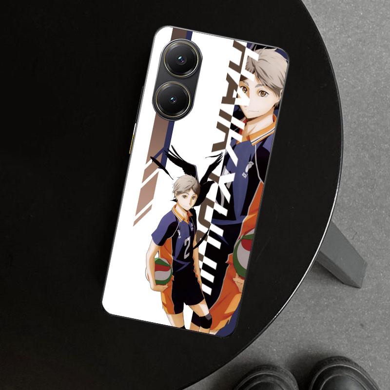 Anime Haikyuu School Volleyball Phone Case Cover for Xiaomi Poco X6 X5 X7 Pro F7 Ultra Redmi 15C 15 13C 13 12C 12 10C 10 10A 9C