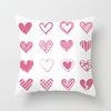 Valentine's Day Digital Printed Car Pillow Cushion Cover Core-Free Home Soft Decoration