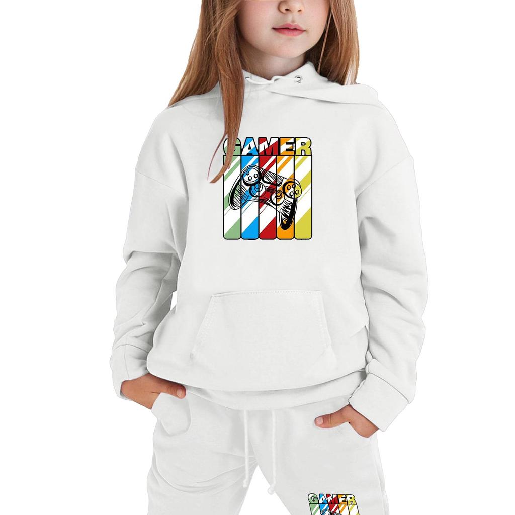 Chlapci Dívčí tepláky Oblečení Mikina s kapucí Tepláky na jogging Tepláky Set Módní outfit