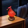 Durability Safety Table Lamp European-inspired Adorable Red Bird Table Lamp Soft Light High-quality Materials Table Lamp
