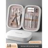 Nail Clippers Suit Nail Scissors For Home Unisex Special Use Pedicure Tools Nail Clipper Pliers Original Manicure 18-Piece Set