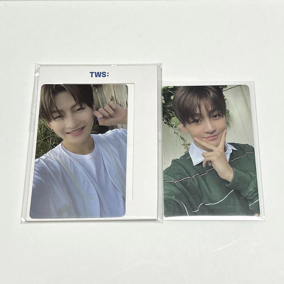 

[USED] TWS Jihoon Sparkling Blue SHOWCASE Trading Card Set