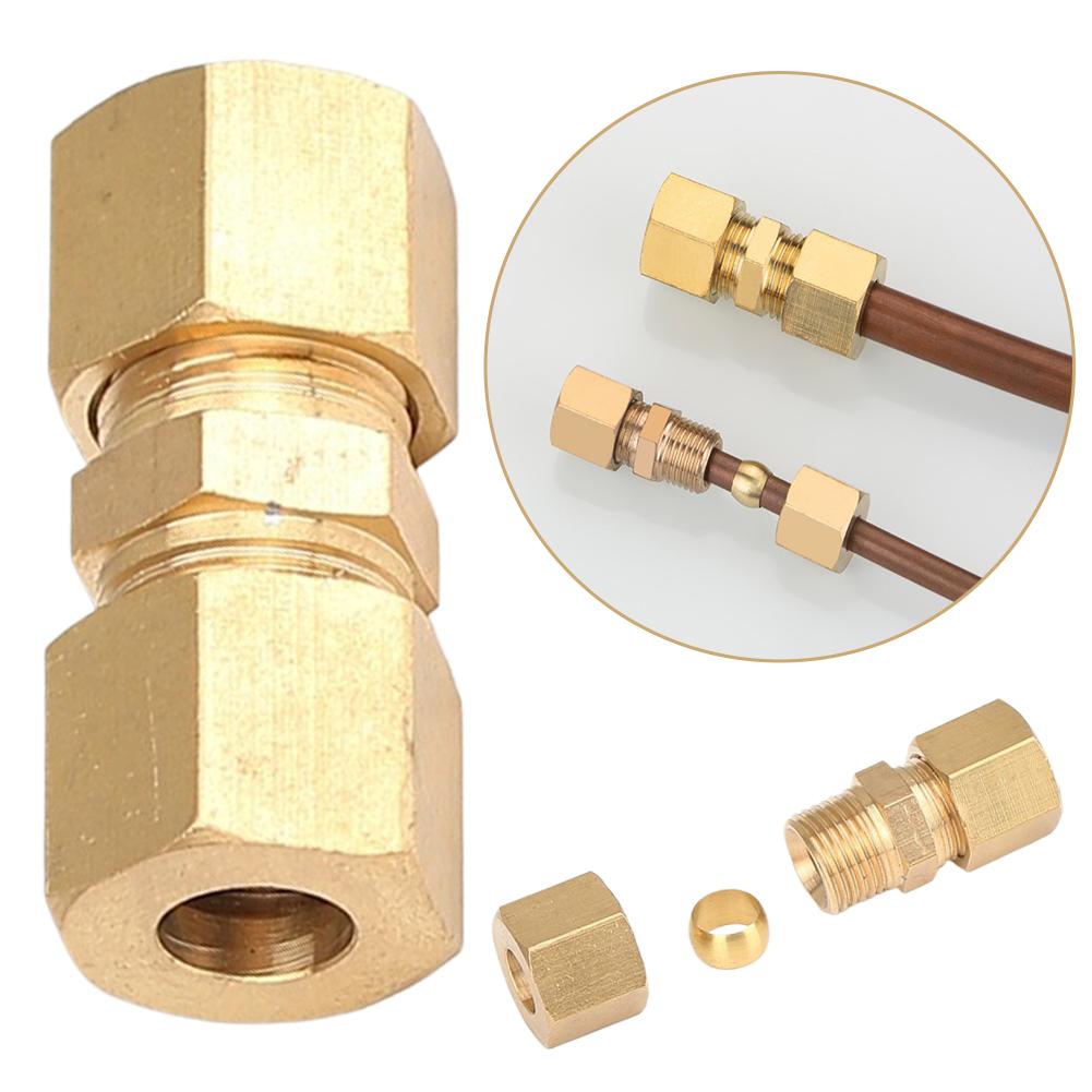 1pcs Brake Line Connector Without Flaring For Car & Truck Brake System Repair Universal Brake Pipe Car Accessories Y9U1