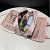 Wasserdichte Tragbare Make-up- und Toilettenartikeltasche mit großer Kapazität für Frauen
